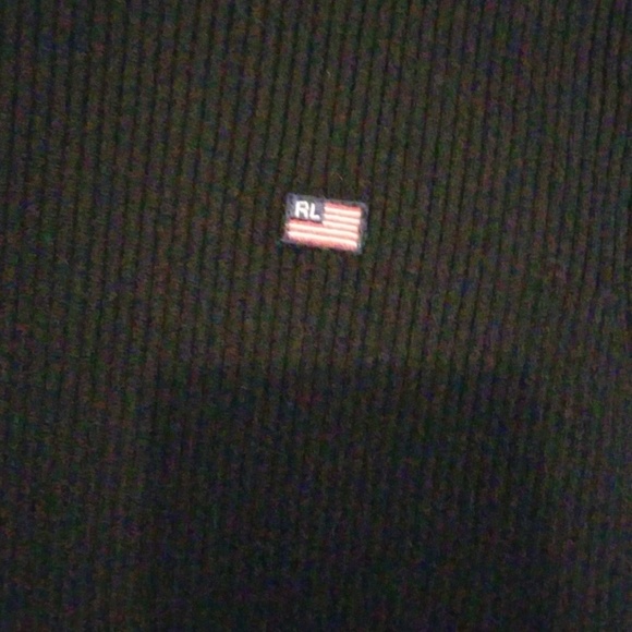 PRL Black crewneck Sweater - Picture 3 of 4